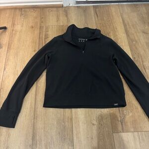 Abercrombie Kids  Black Quarter-Zip Pullover Size 13-14